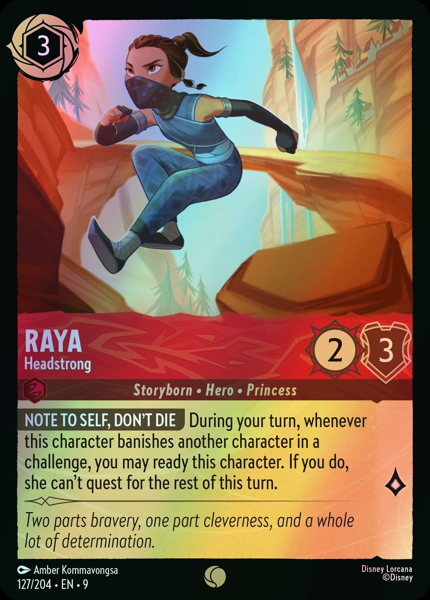 Raya, Headstrong (9) #127 [EN/F] s/o