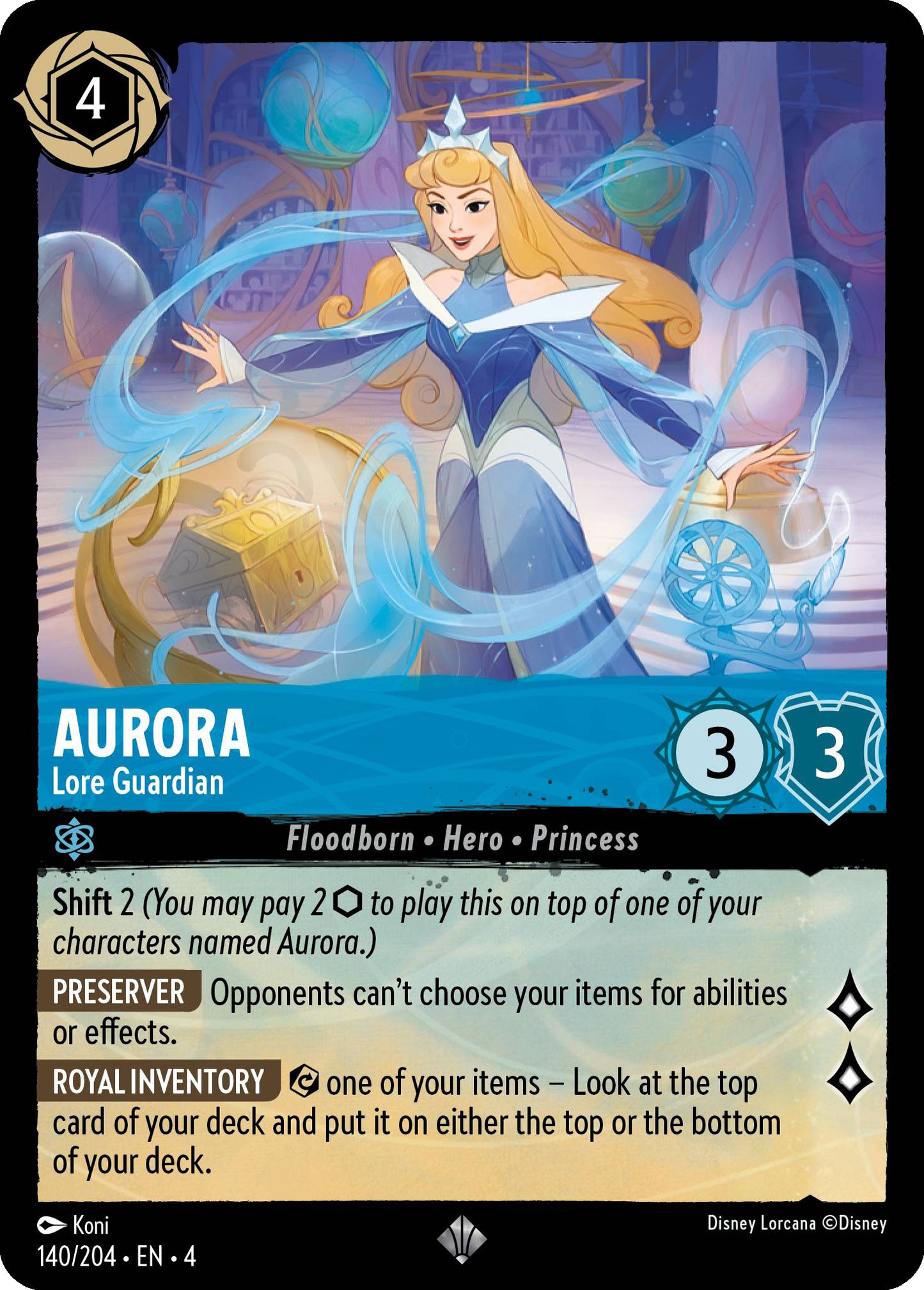 Aurora, Lore Guardian (4) #140 [EN/N] s/o
