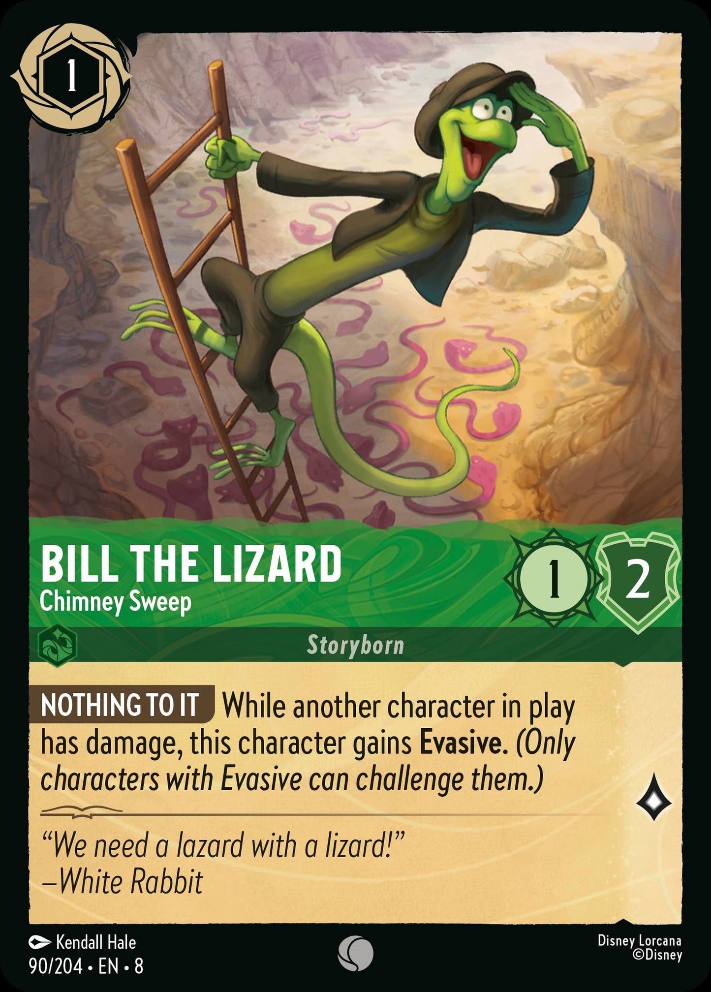 Bill the Lizard, Chimney Sweep (8) #90 [EN/N] s/o
