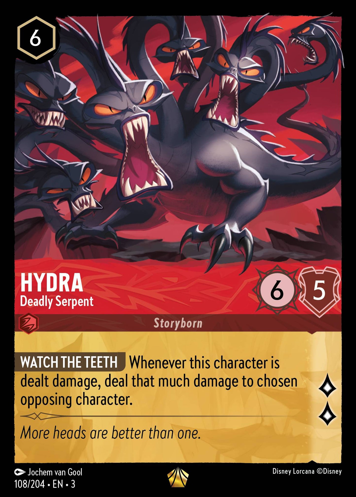 Hydra, Deadly Serpent (3) #108 [EN/N] s/o
