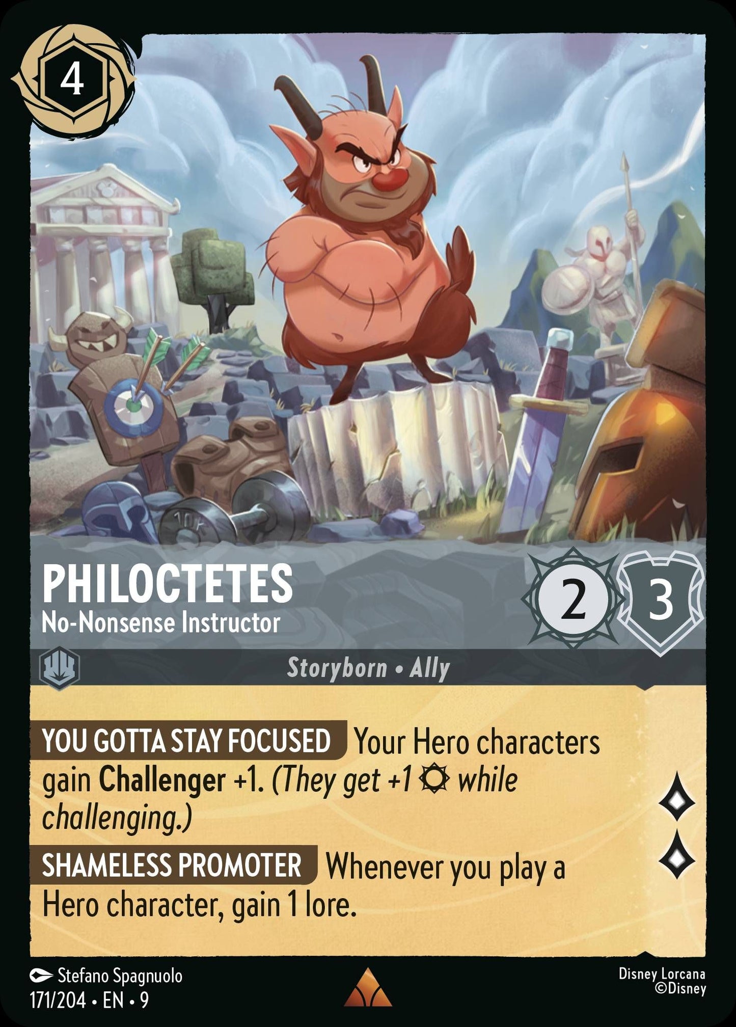 Philoctetes, No-Nonsense Instructor (9) #171 [EN/N] s/o