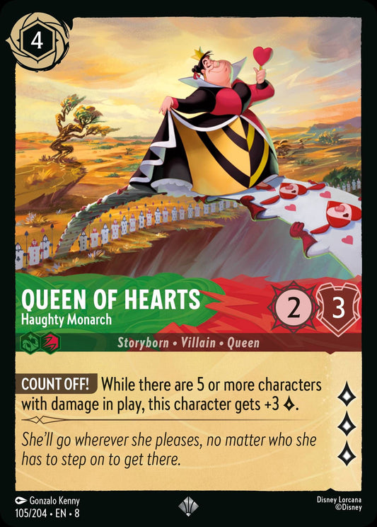 Queen of Hearts, Haughty Monarch (8) #105 [EN/N] s/o