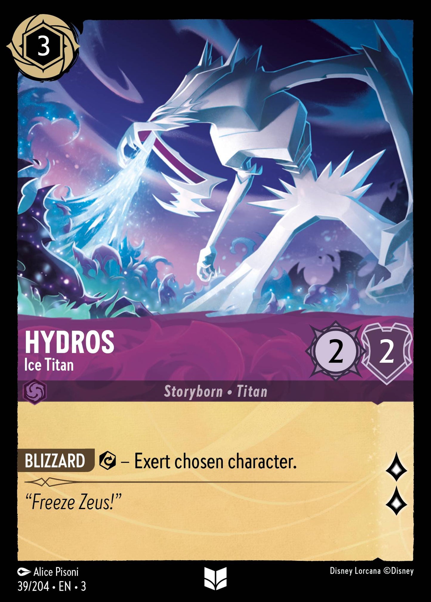 Hydros, Ice Titan (3) #39 [EN/N] s/o