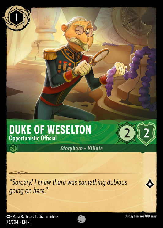Duke of Weselton, Opportunistic Official (1) #73 [EN/N] s/o