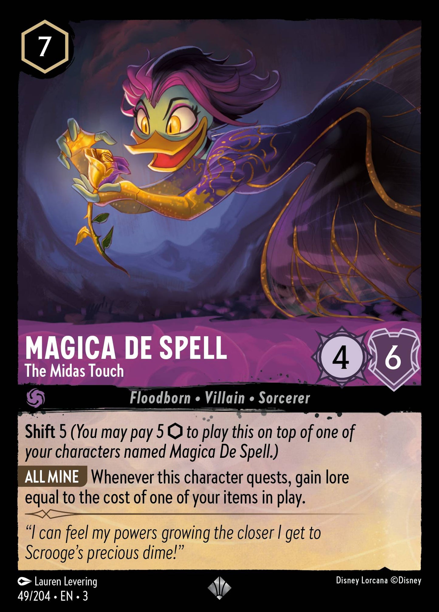 Magica De Spell, The Midas Touch (3) #49 [EN/N] s/o