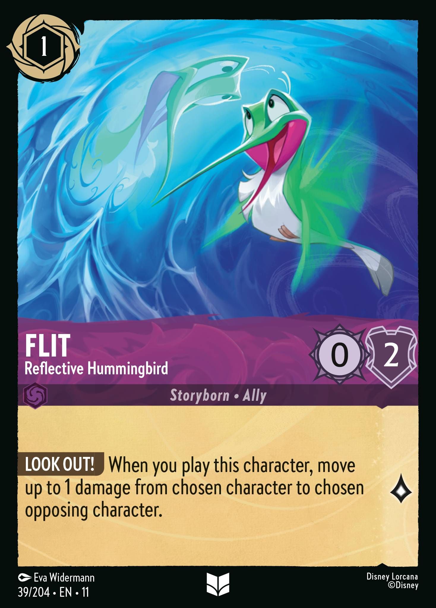 Flit, Reflective Hummingbird (11) #39 [EN/N]