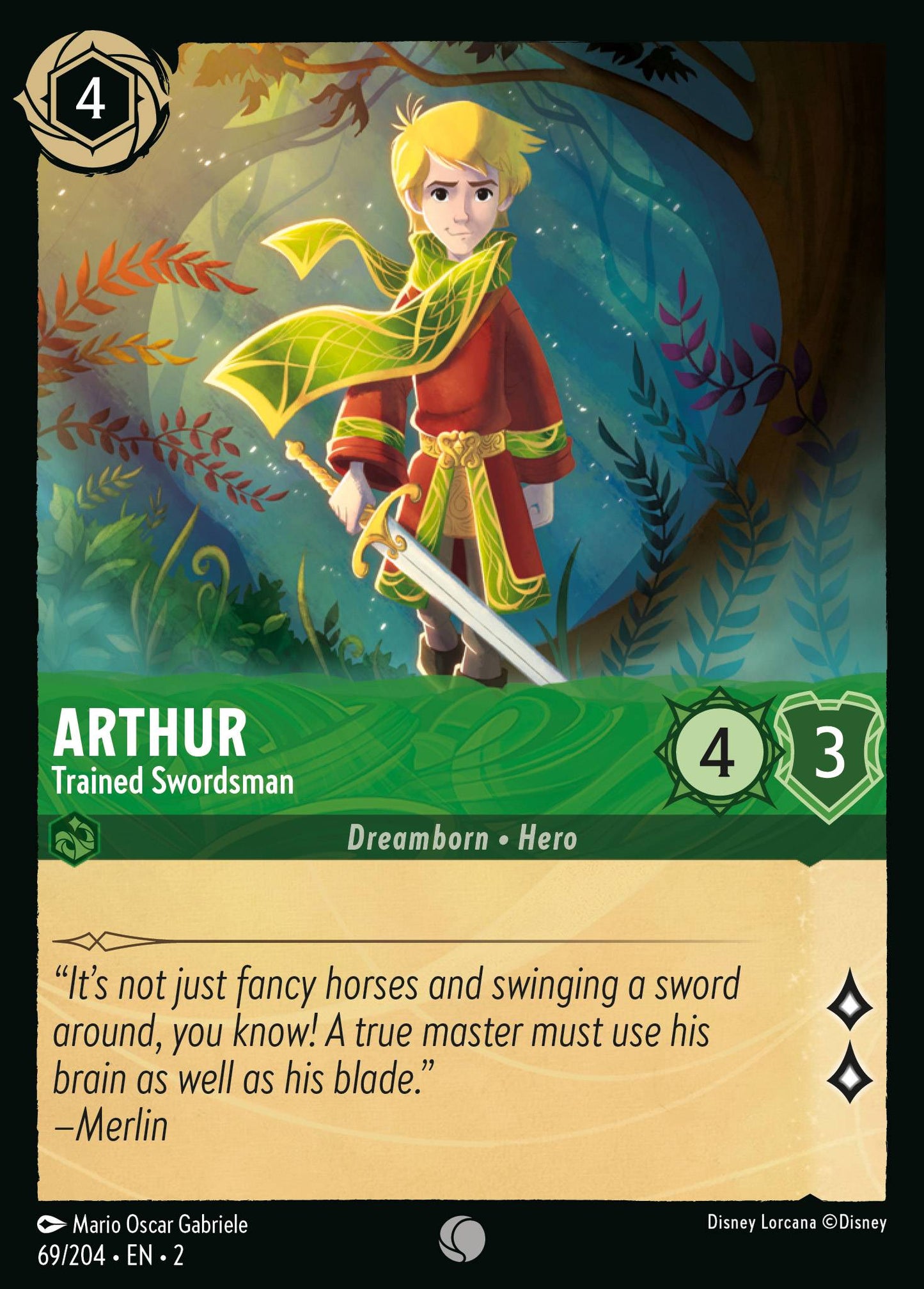 Arthur, Trained Swordsman (2) #69 [EN/N] s/o