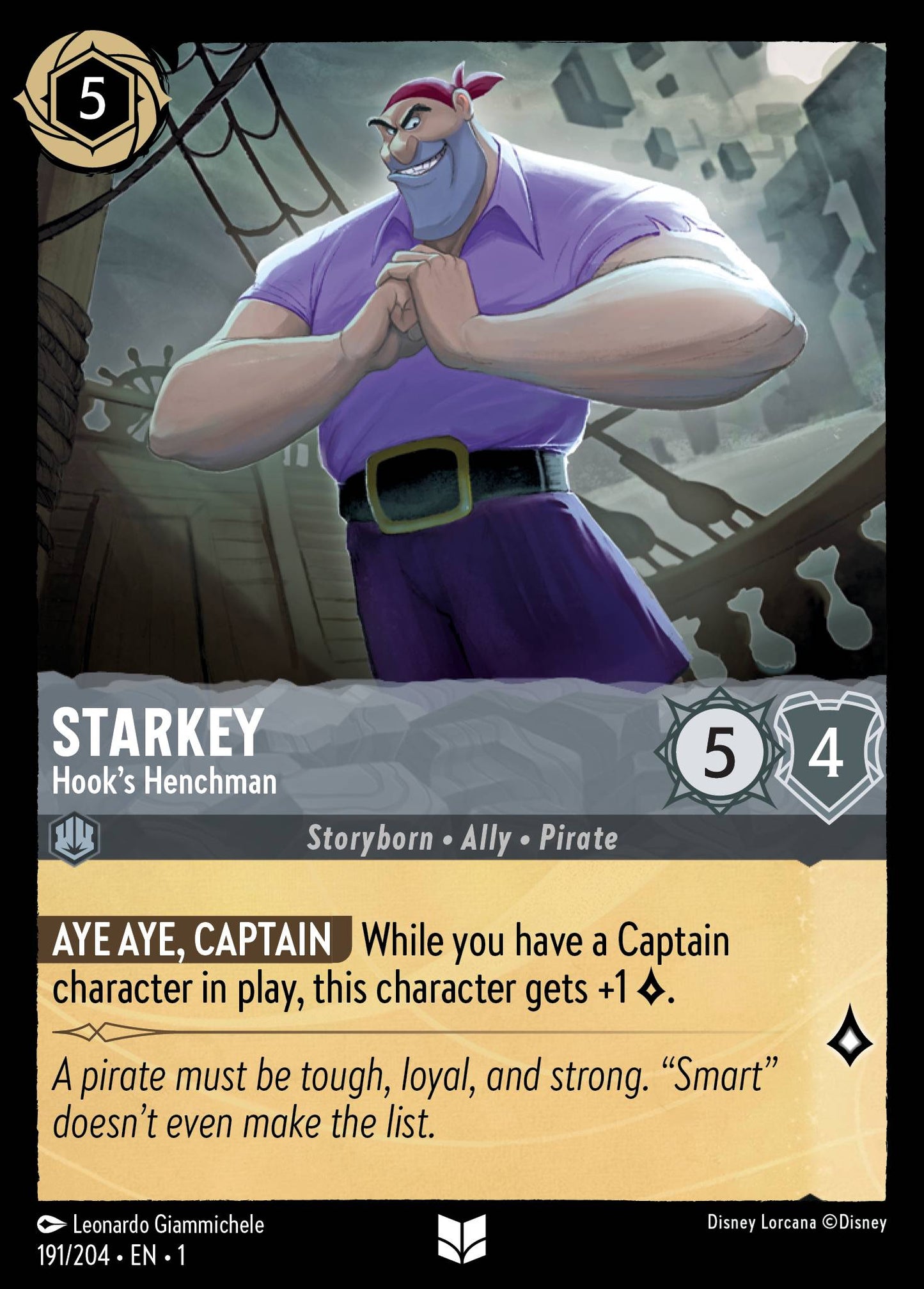 Starkey, Hook's Henchman (1) #191 [EN/N] s/o