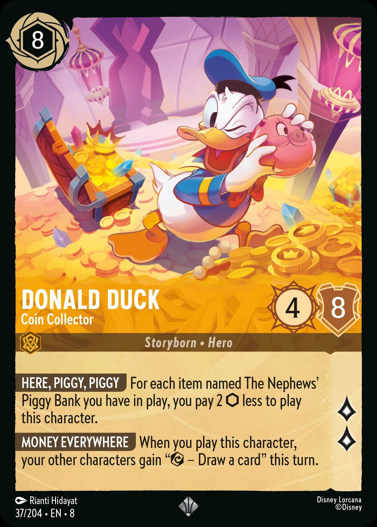 Donald Duck, Coin Collector (8) #37 [EN/N] s/o