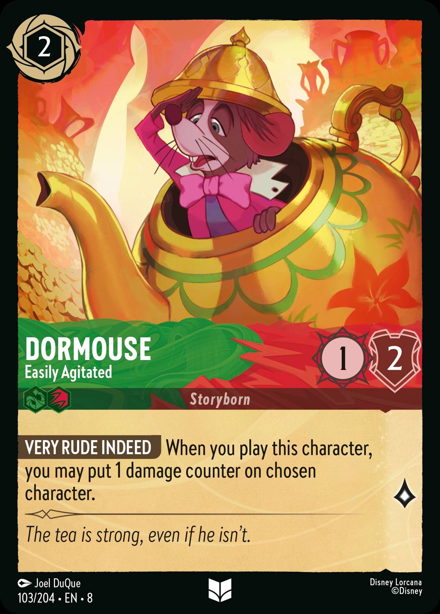 Dormouse, Easily Agitated (8) #103 [EN/N] s/o