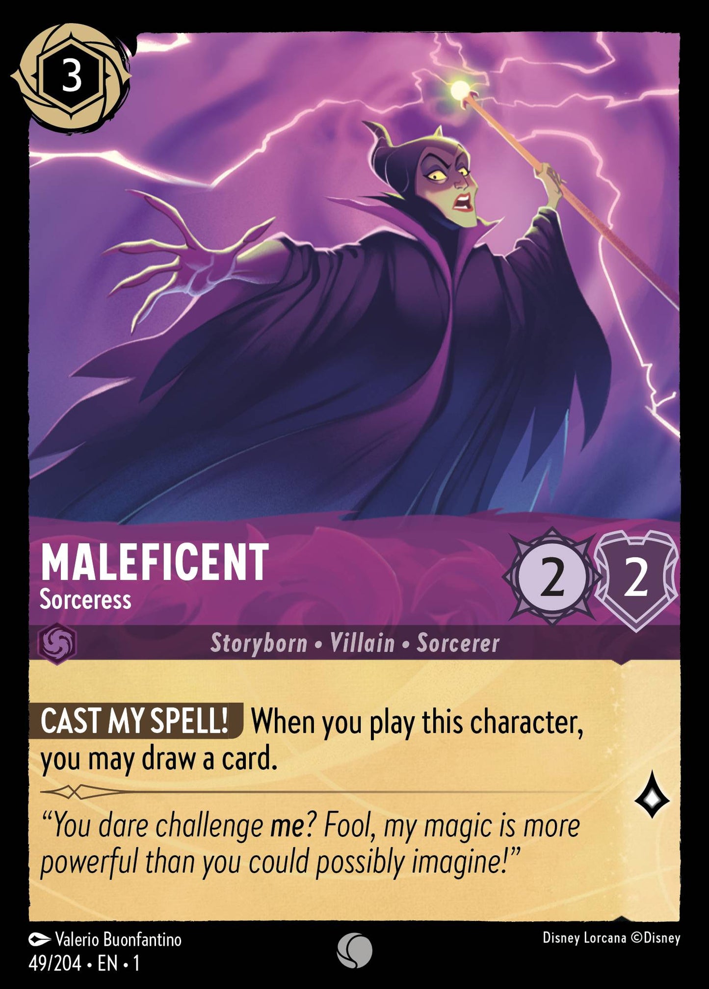 Maleficent, Sorceress (1) #49 [EN/N] s/o