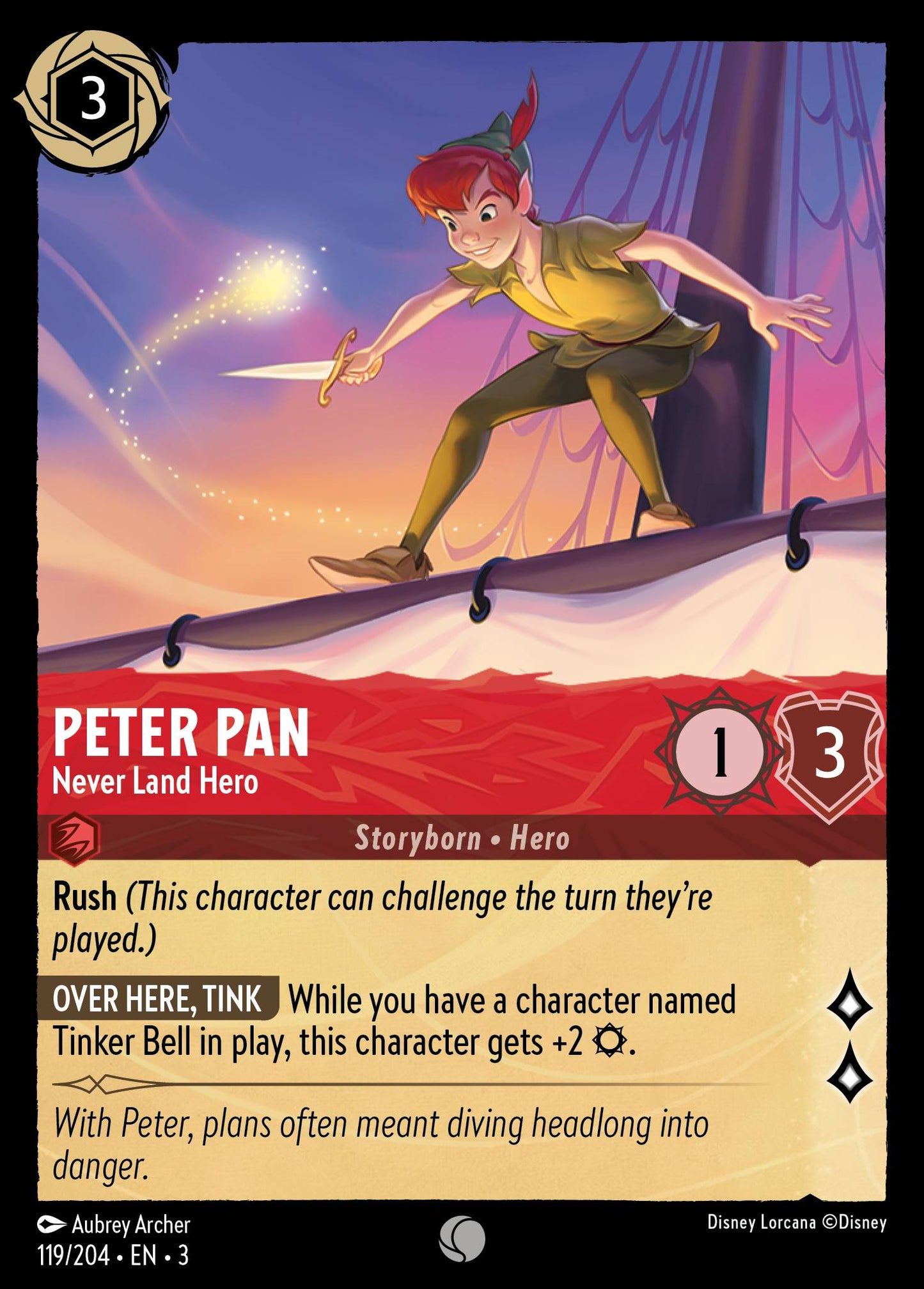 Peter Pan, Never Land Hero (3) #119 [EN/N] s/o
