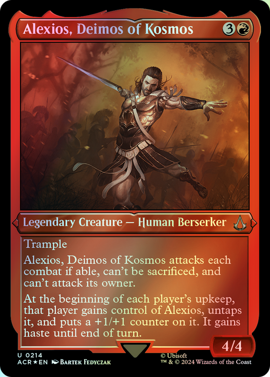 Alexios, Deimos of Kosmos (ACR) #214 [EN/E] s/o