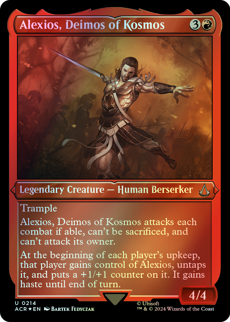 Alexios, Deimos of Kosmos (ACR) #214 [EN/E] s/o