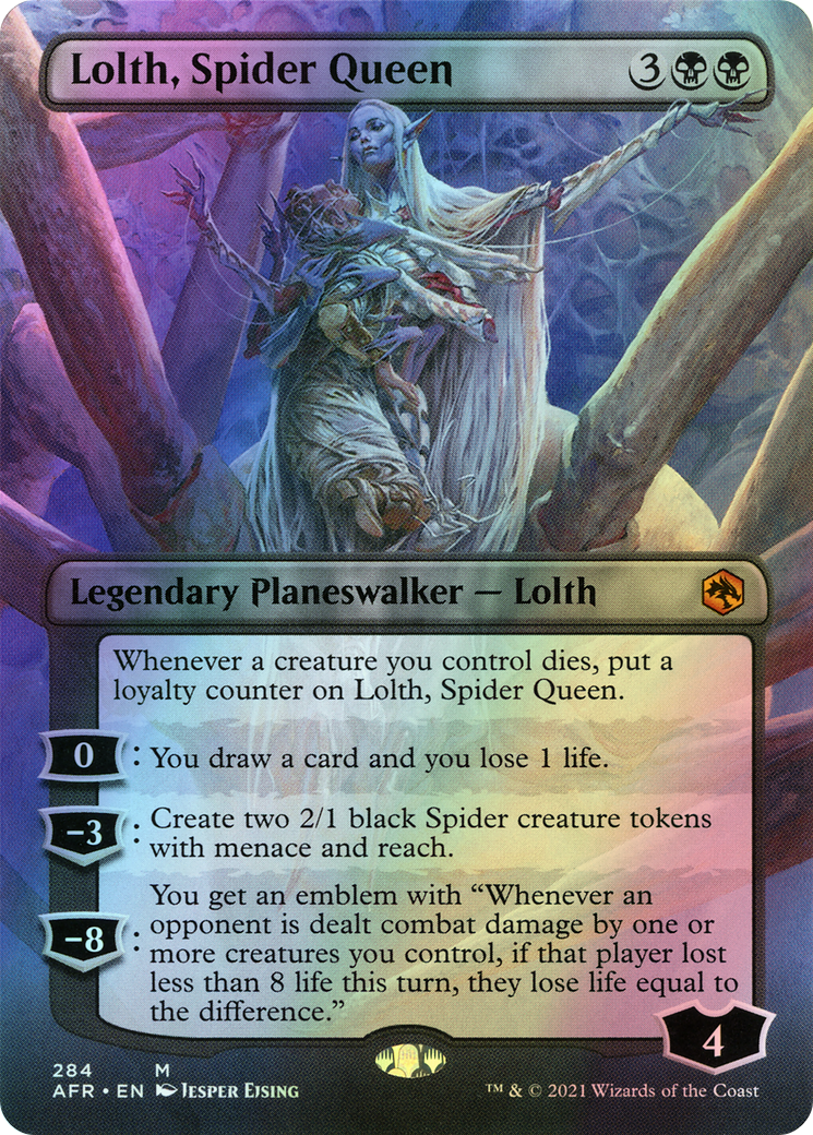 Lolth, Spider Queen (AFR) #284 [EN/F]