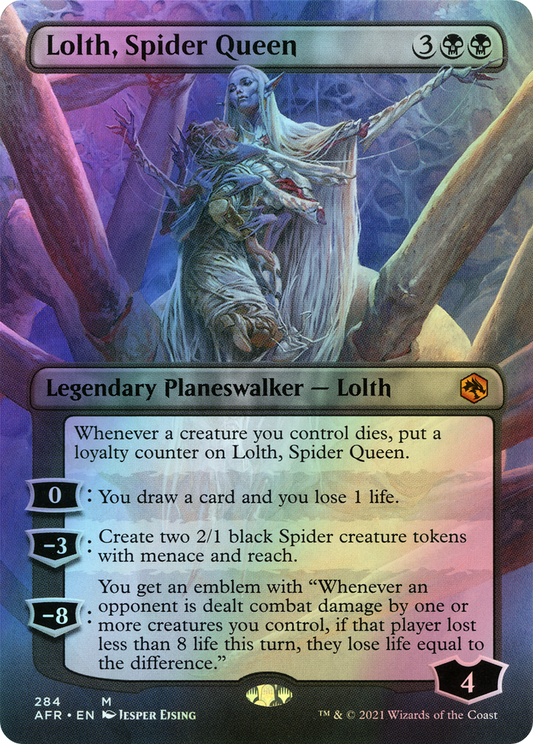 Lolth, Spider Queen (AFR) #284 [EN/F]