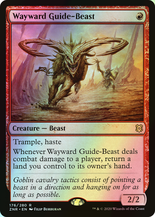 Wayward Guide-Beast (ZNR) #176 [EN/F]