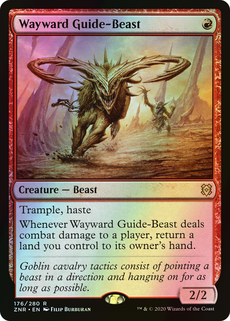 Wayward Guide-Beast (ZNR) #176 [EN/F]