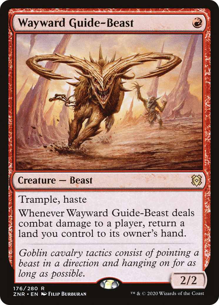 Wayward Guide-Beast (ZNR) #176 [EN/N]