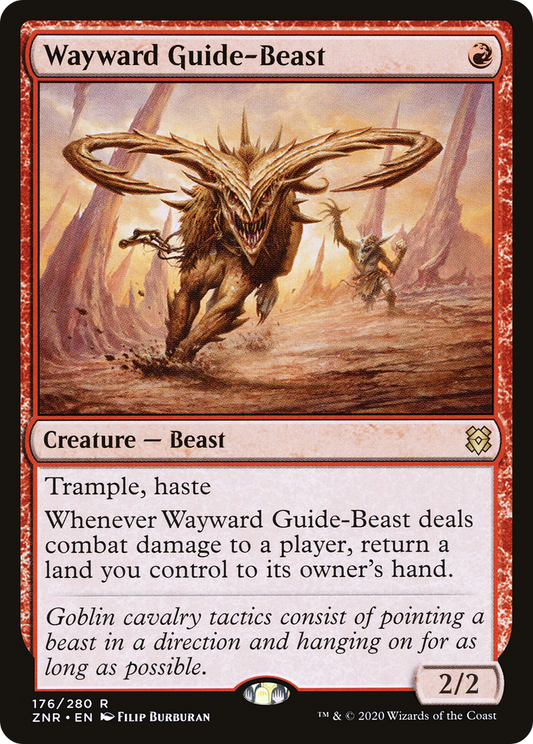 Wayward Guide-Beast (ZNR) #176 [EN/N]