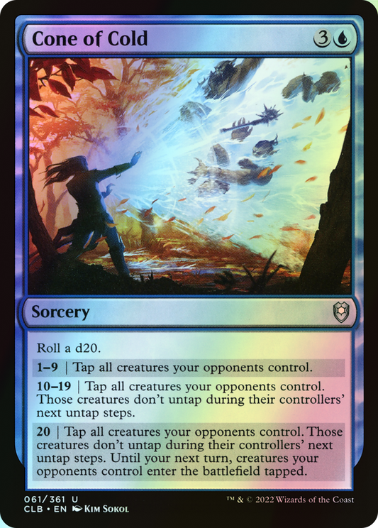 Cone of Cold (CLB) #61 [EN/F] s/o