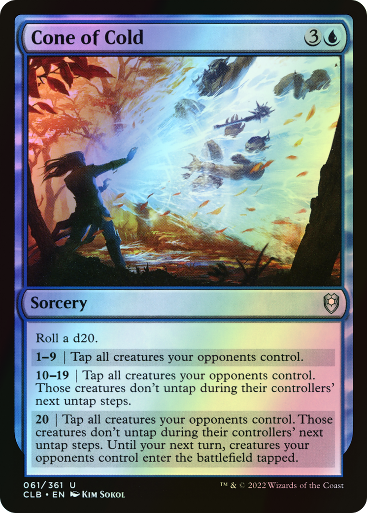 Cone of Cold (CLB) #61 [EN/F] s/o