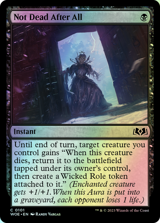 Not Dead After All (WOE) #101 [EN/F]