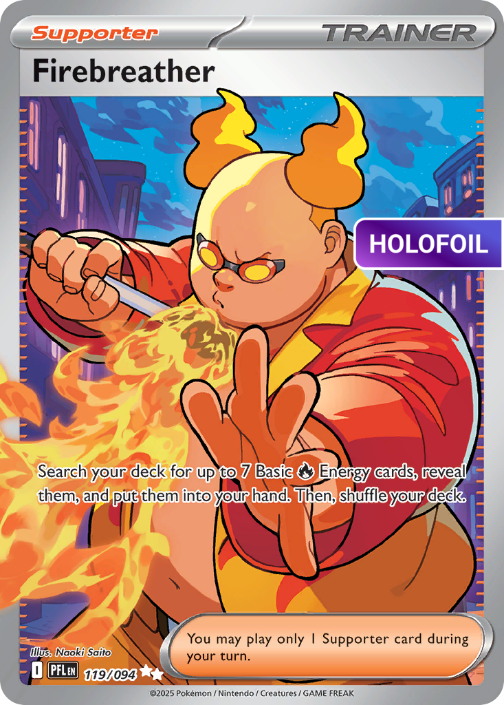 Firebreather - 119/094 (PFL) #119 [EN/H] s/o