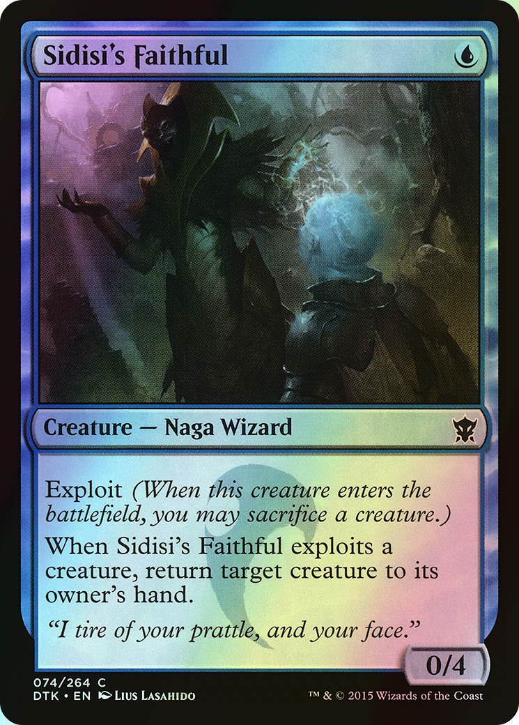 Sidisi's Faithful (DTK) #74 [EN/F]