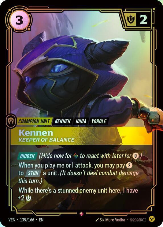 Kennen - Keeper of Balance (VEN) #135 [EN/F]