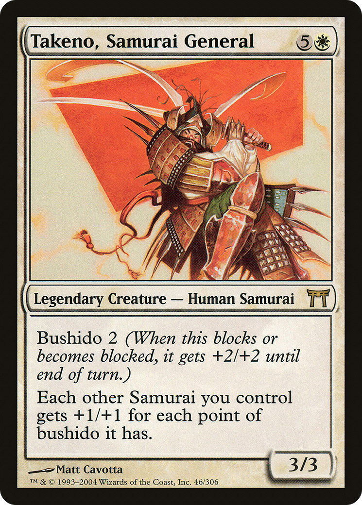 Takeno, Samurai General (CHK) #46 [EN/N]