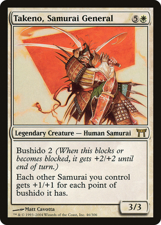 Takeno, Samurai General (CHK) #46 [EN/N]