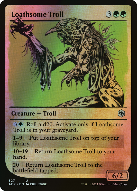 Loathsome Troll (AFR) #327 [EN/F]