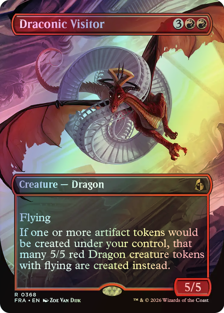 Draconic Visitor (FRA) #368 [EN/F]