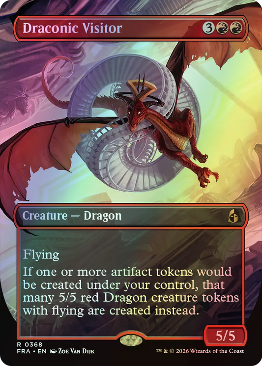 Draconic Visitor (FRA) #368 [EN/F]