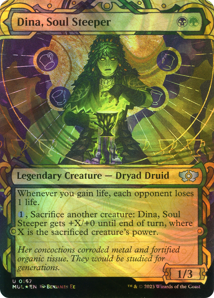 Dina, Soul Steeper - Halo Foil (MUL) #167 [EN/F]