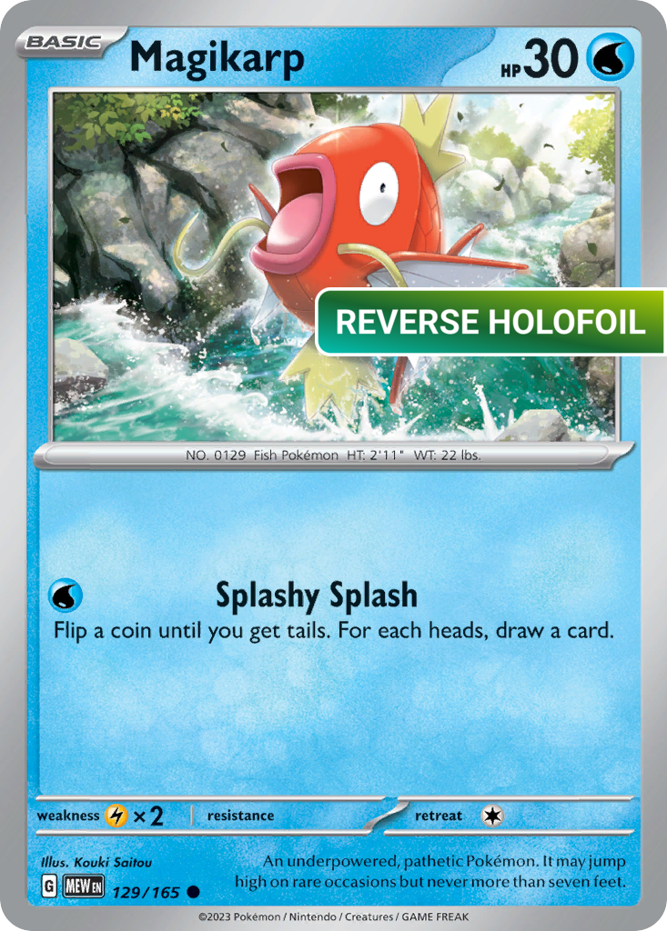 Magikarp (MEW) #129 [EN/R] s/o