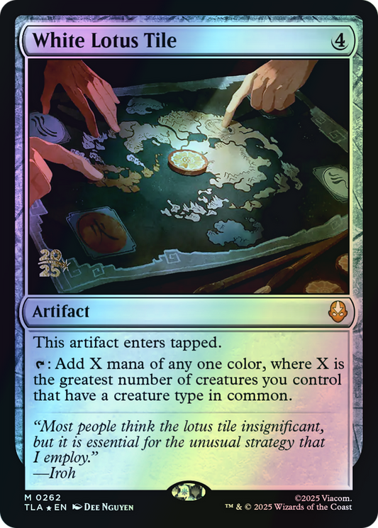 White Lotus Tile (PTLA) #262s [EN/F]