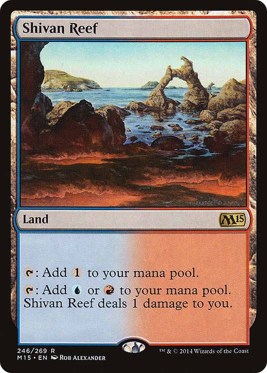Shivan Reef (M15) #246 [EN/N] s/o