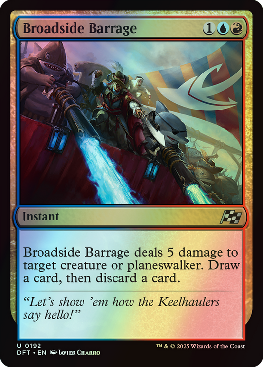 Broadside Barrage (DFT) #192 [EN/F] s/o