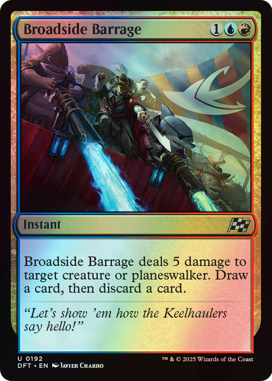 Broadside Barrage (DFT) #192 [EN/F] s/o