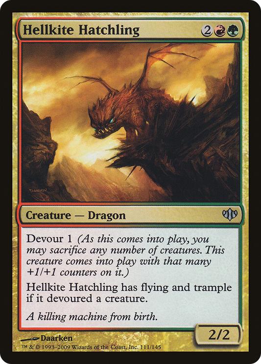 Hellkite Hatchling (CON) #111 [EN/N]