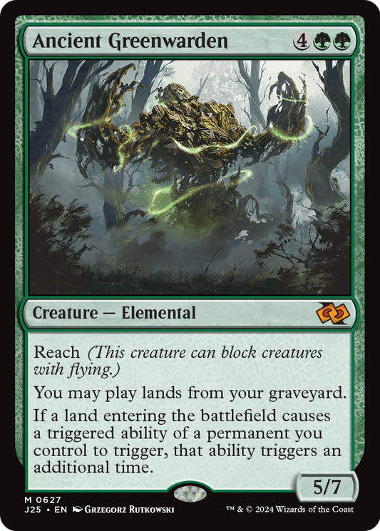 Ancient Greenwarden (J25) #627 [EN/N]