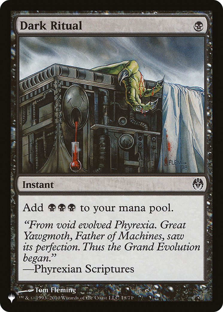 Dark Ritual (PLST) #DDE-18 [EN/N]