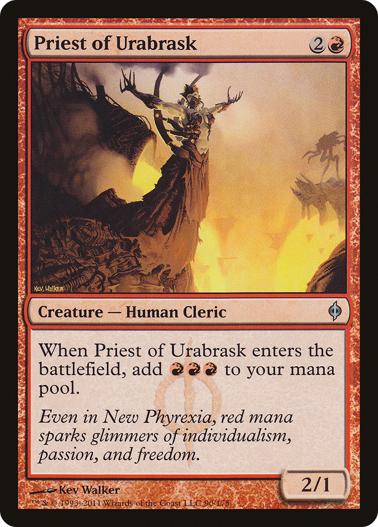 Priest of Urabrask (NPH) #90 [EN/N] s/o