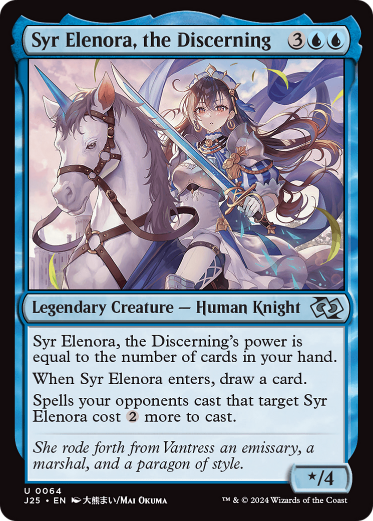 Syr Elenora, the Discerning (J25) #64 [EN/N] s/o