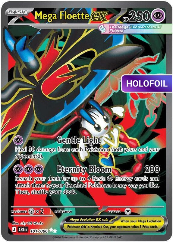 Mega Floette ex - 101/086 (CRI) #101 [EN/H]