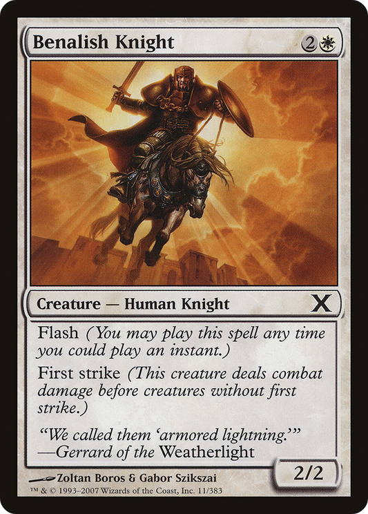 Benalish Knight (10E) #11 [EN/N]