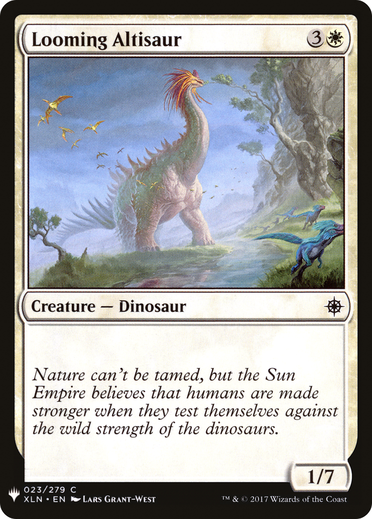 Looming Altisaur (PLST) #XLN-23 [EN/N]