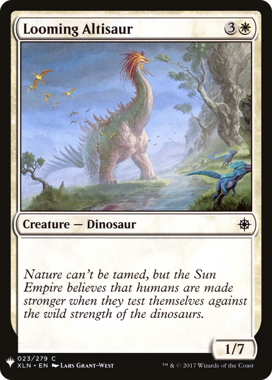 Looming Altisaur (PLST) #XLN-23 [EN/N]